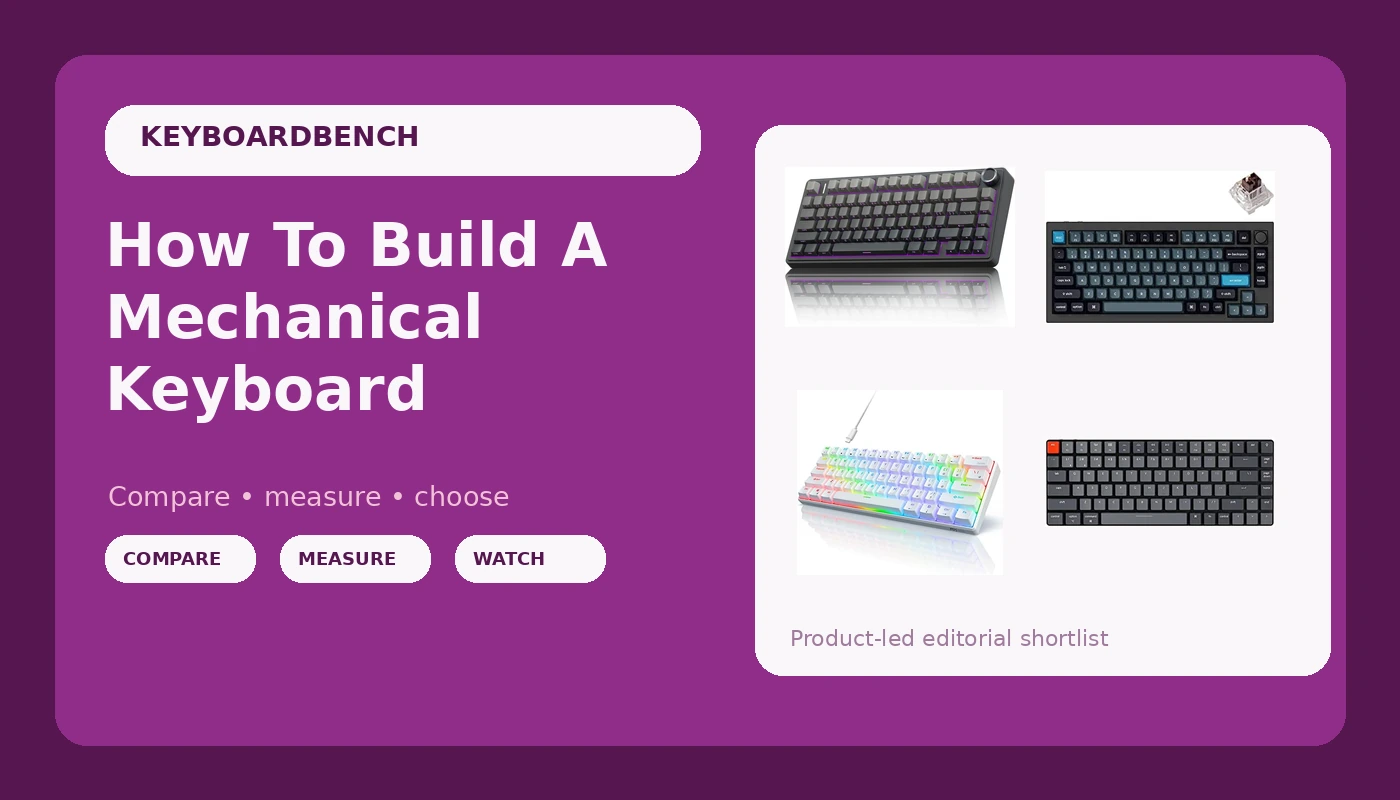 How To Build A Mechanical Keyboard - KeyboardBench review with measurements and honest opinion