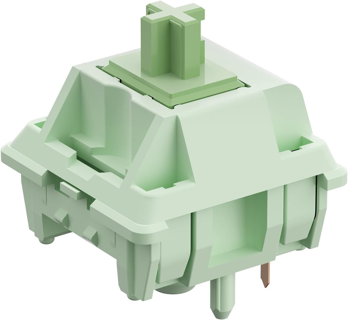 Feker x Matcha Switches for Mechanical Keyboard DIY, Linear Keyswitch, 5 Pins, 60cN Force, Pre Lubed, 45PCS