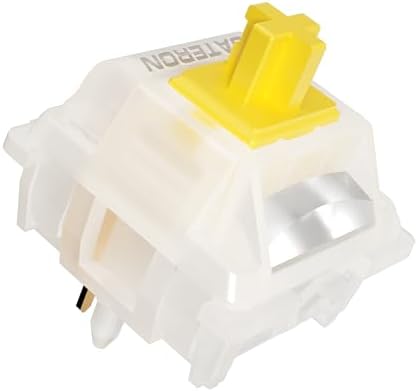 Gateron Milky Yellow Pro V2 Linear Switches,90PCS