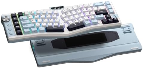 RK ROYAL KLUDGE A72 Alice Ergonomic Wireless Mechanical Keyboard,Split Ergo