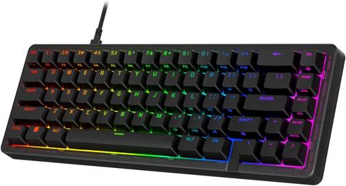 HyperX Origins 2 65 – Gaming Keyboard, PC, Swappable Housing, Hotswap Switches, High Profile, 65% Layout, 8k Polling, Adjustable Angle, Mechanical Switches